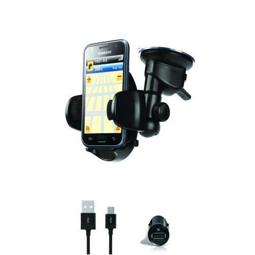 iLuv iCC796BLK Universal Windshield Mount Kit for iPhone iPod Touch Smartphones