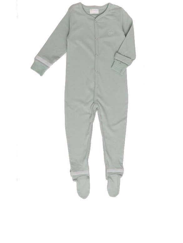 Infasense Adjustable Baby Grow Sleepsuit 9-12 Mths Mellow Turquoise (2 PACK)