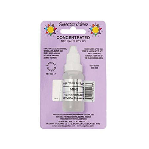 Sugarflair MINT Concentrated Natural Flavours For Cakes Ice Cream Icings Jams