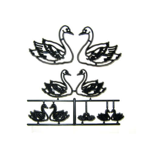 Patchwork Cutters SWAN SET Sugarcraft Cake Decorating