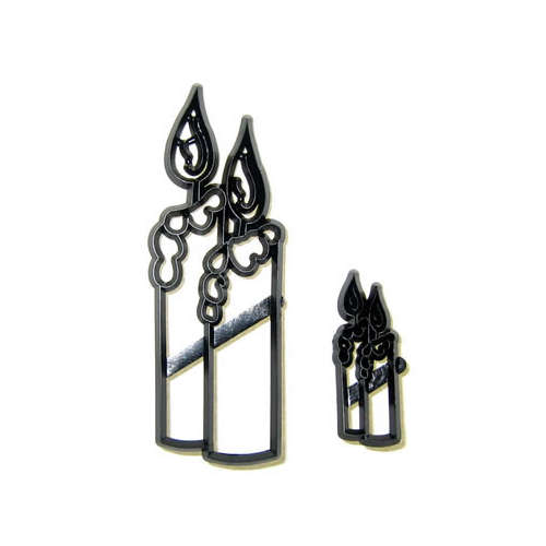 Patchwork Cutters CANDLES Sugarcraft Cake Decorating