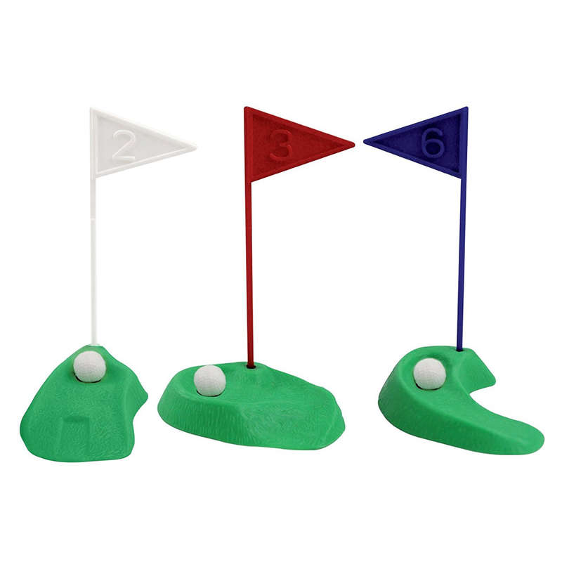 PME Golf Set Cake Topper Decoration Golfer Player Holes Greens Flags Clubs Balls