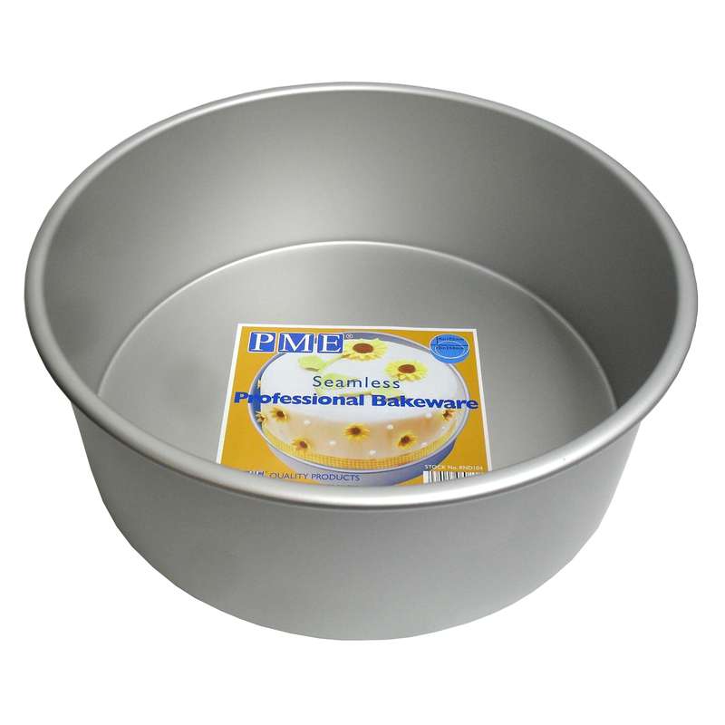 PME 10x4` ROUND Circle Aluminium Mold Mould Cake Decorating Baking Tin Pan Tray