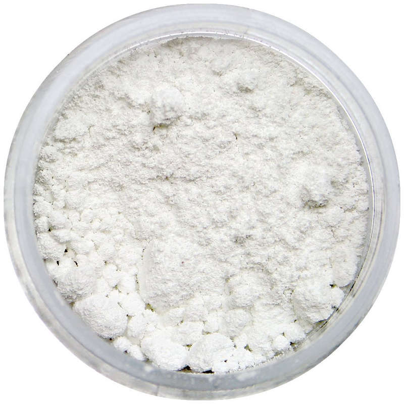 PME 2g SNOWDROP WHITE Edible Food Powder Dust Lustre Cake Colouring Sugarcraft