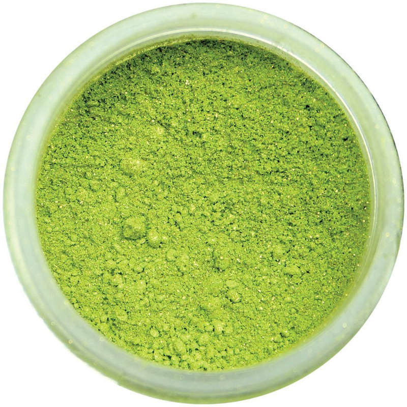 PME 2g PISTACHIO SPARKLE Green Edible Food Powder Dust Lustre Cup Cake Colouring