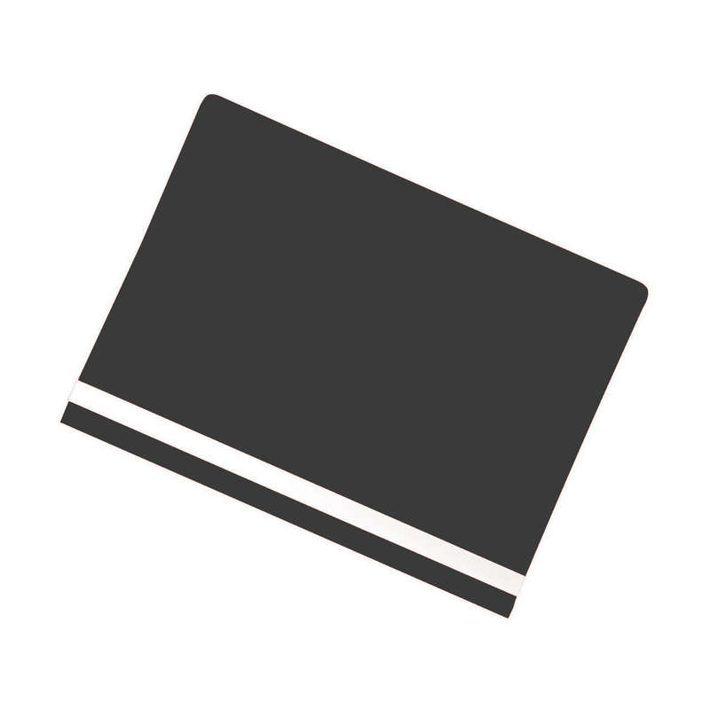 Supreme Stationery 50 Pk Black Clear Cover Plastic Report File for Office School