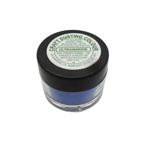 Sugarflair ULTRAMARINE Craft Dusting Colour Powder Decorating Non-Toxic 2g