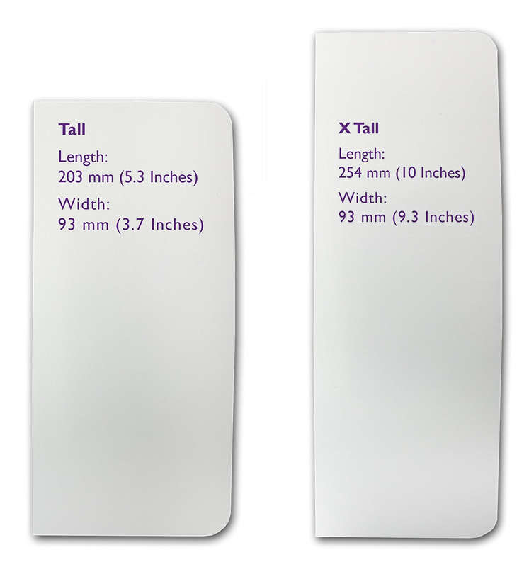 PME Cake Decorating Icing X Tall Plain Edge Plastic Buttercream Scraper 25 x 9cm