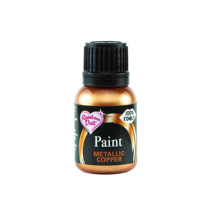 Rainbow Dust Edible Food Paint METALLIC COPPER For Cake Decorating Sugarcraft