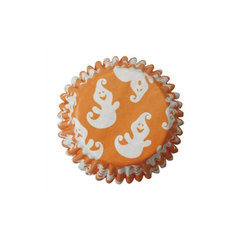 Culpitt 54pk GHOST 50mm Standard Cupcake Cup Cake Muffin Baking Cases