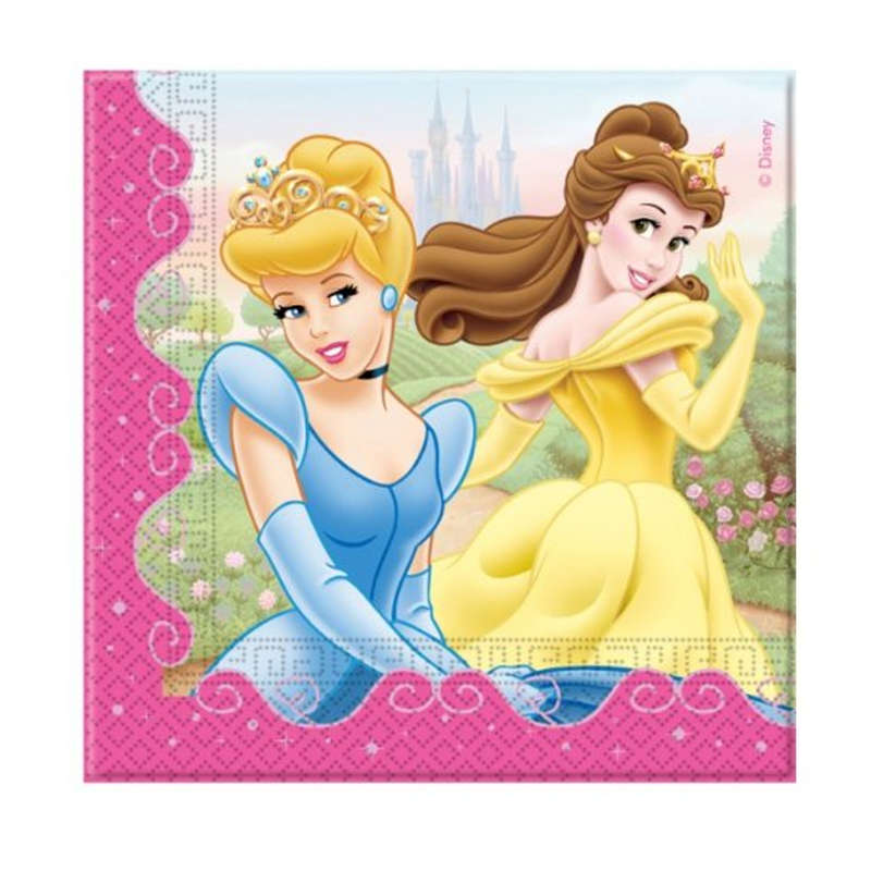 Disney Princess Girls Kids Birthday Party Paper Napkins Serviettes Pack of 20