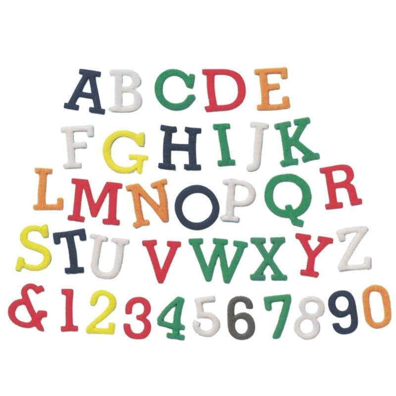 FMM Cutter Tappit Alphabet & Numbers Set Upper Case Cake Cutting Tool Stencil