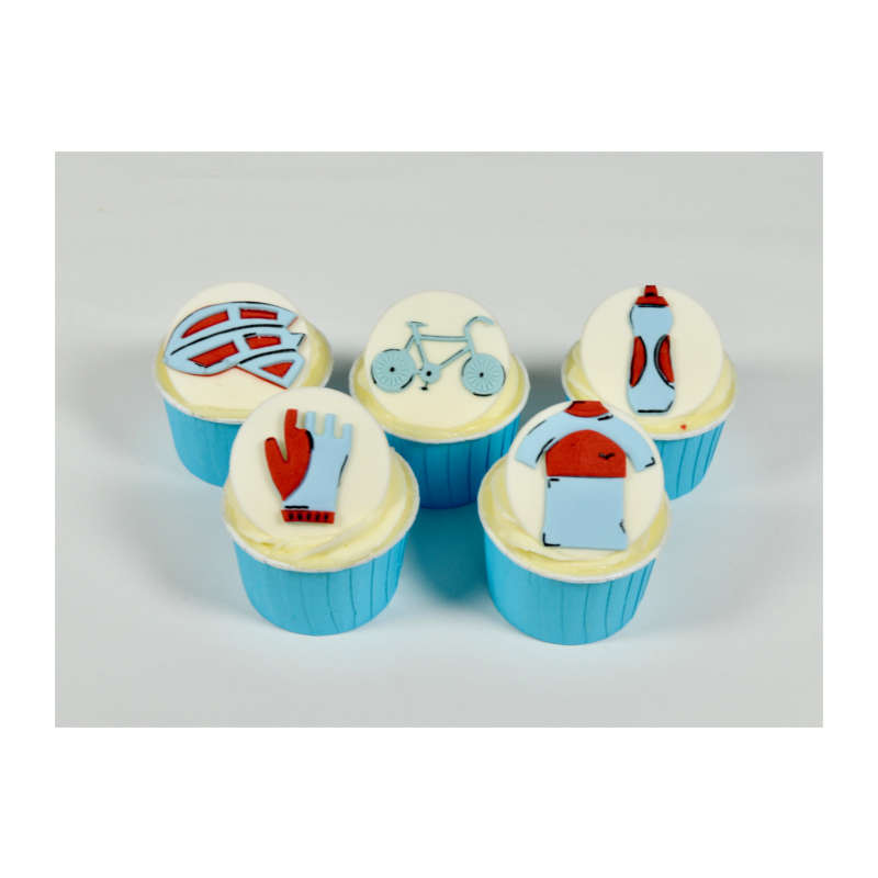 FMM Cycling Motifs Designs Modelling Sugarcraft Cake Decorating Tappit Cutter
