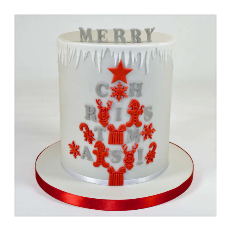 FMM Elements Earth Wind Fire Ice Modelling Sugarcraft Icing Tappit Cutter Set