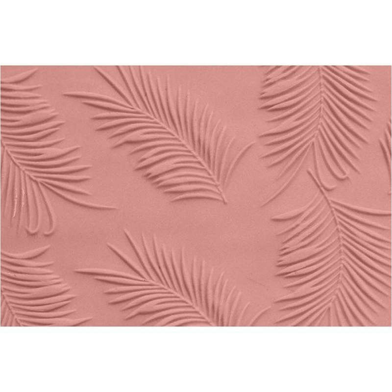 FMM Embossed Patterned Impression Cake Icing Rolling Pin 16.5cm x 1.2cm FEATHERS