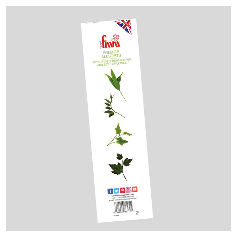 FMM Cutter Foliage Allsort Tappit Icing Cut Out Tool Stencil Grass Leaf Leaves