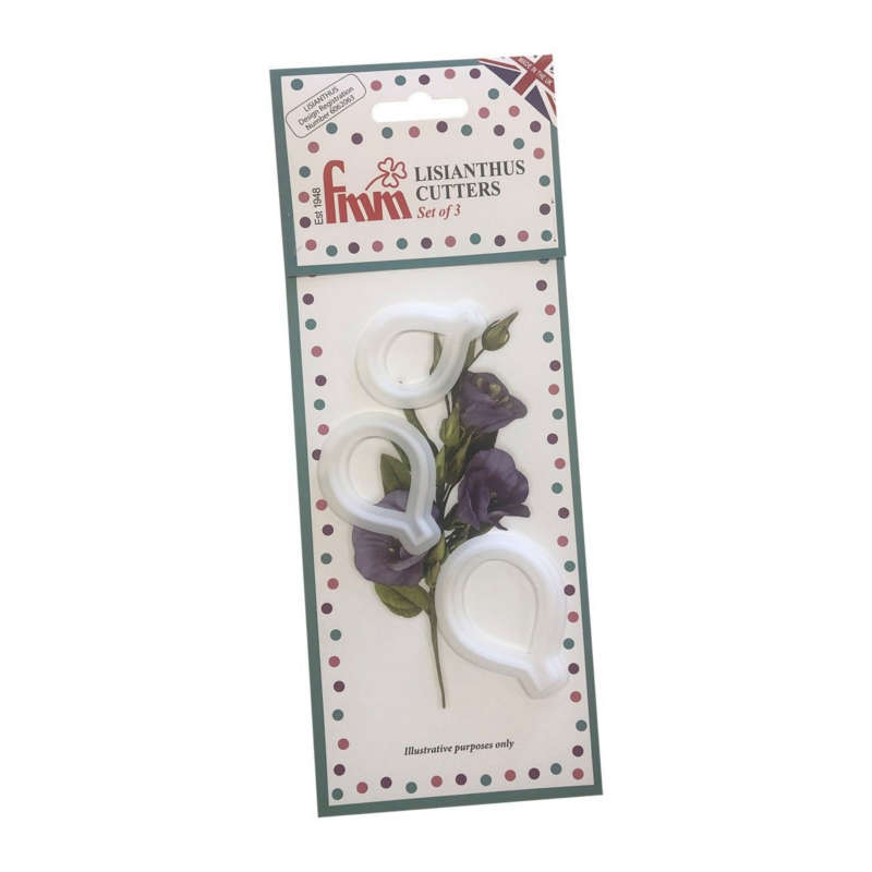 FMM - Lisianthus - Shaped Icing Cutter for Biscuit and Cake Decorating