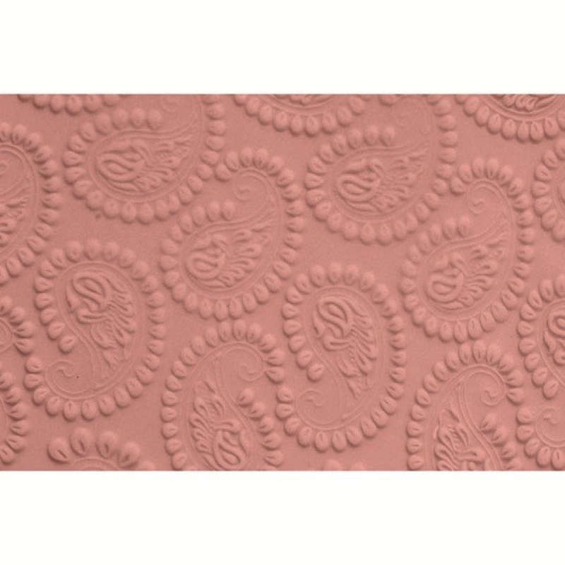 FMM Embossed Patterned Impression Icing Rolling Pin 16.5cm x 1.2cm SMALL PAISLEY