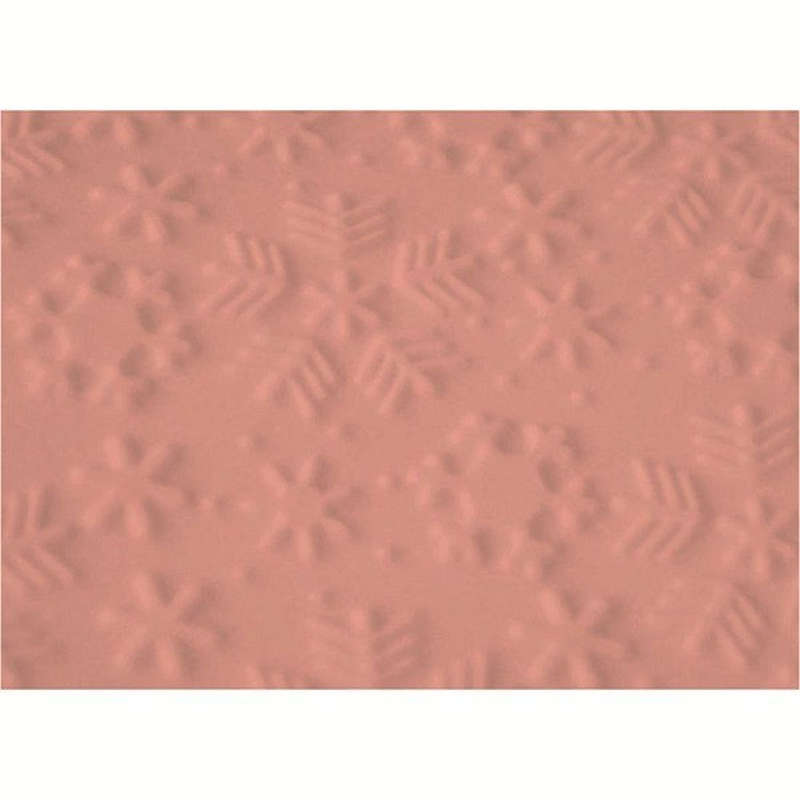 FMM Embossed Patterned Impression Icing Rolling Pin 16.5 cm x 1.2 cm SNOWFLAKE