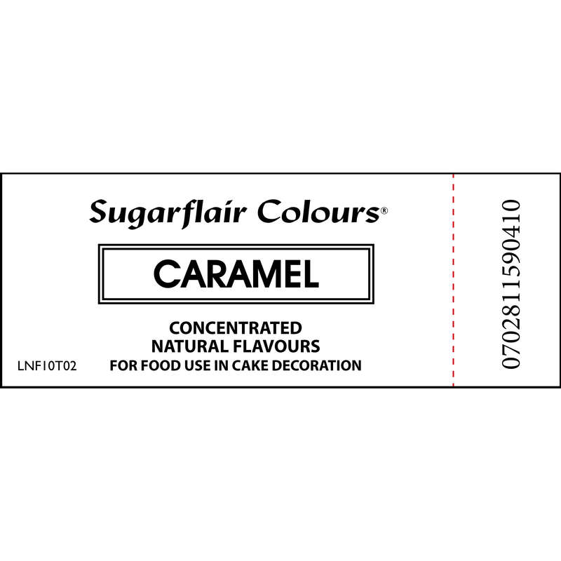Sugarflair CARAMEL Concentrated Natural Flavours For Cakes Icings Cup Cakes