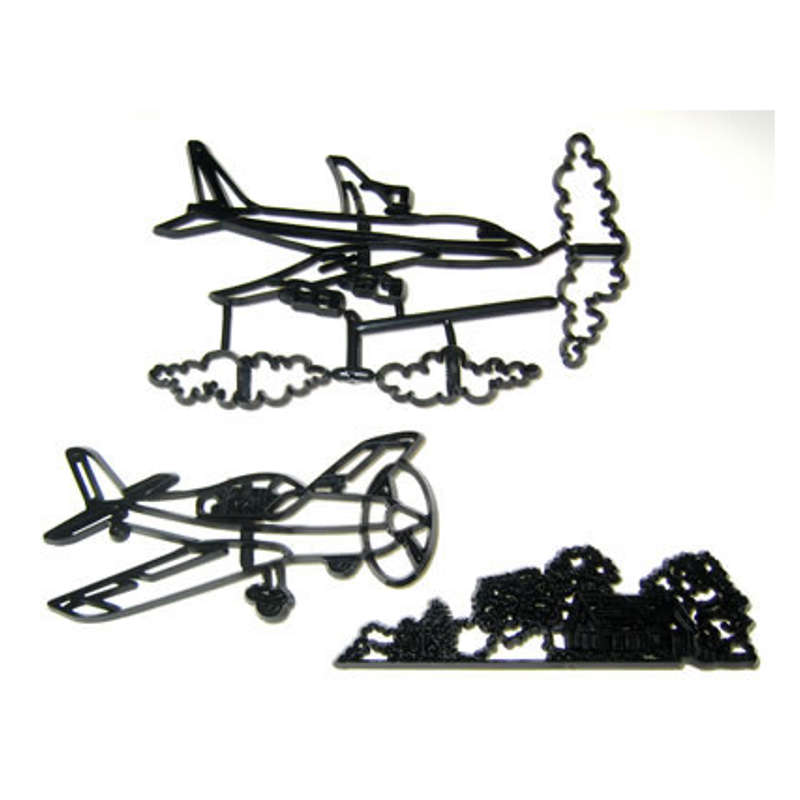 Patchwork Cutters AEROPLANES Sugarcraft Cake Decorating