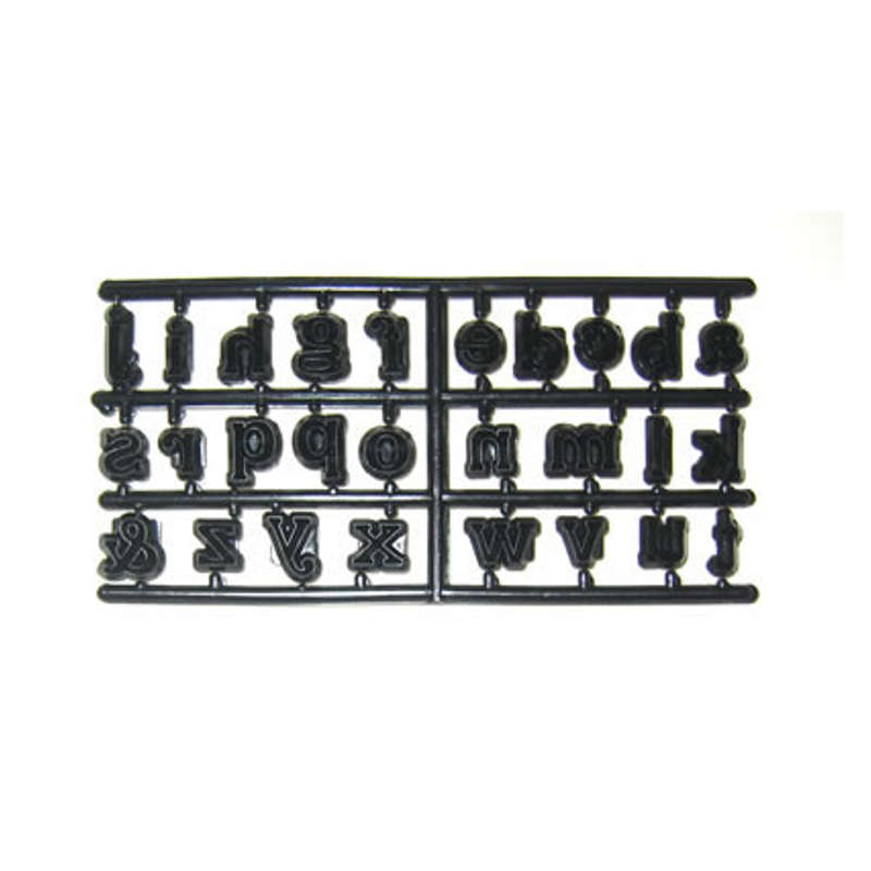 Patchwork Cutters ALPHABET LOWER CASE Sugarcraft Cake Decorating