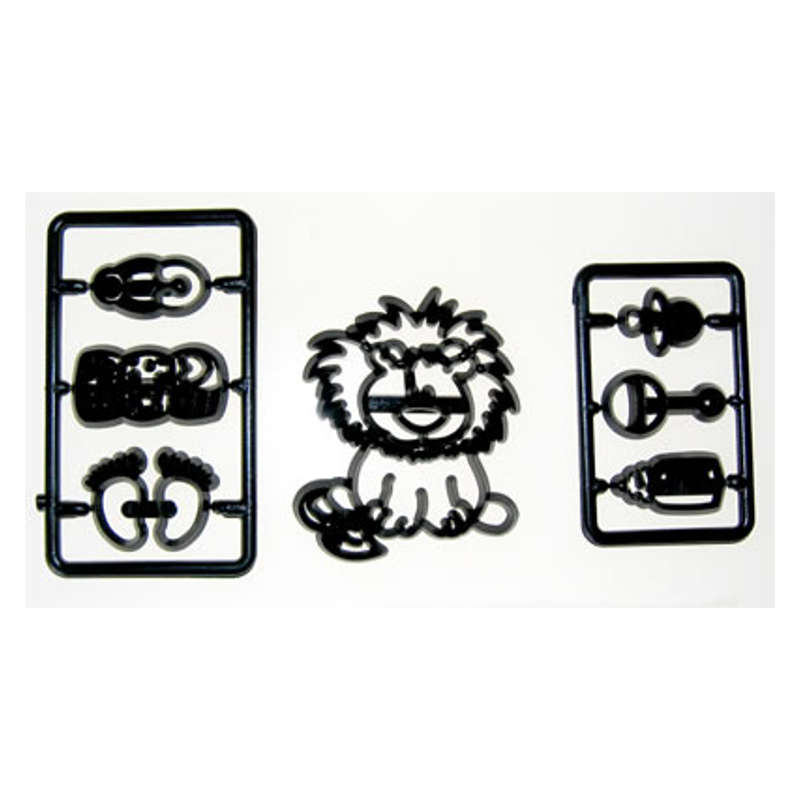 Patchwork Cutters BABY LION & NURSERY ITEMS Sugarcraft Cake Decorating