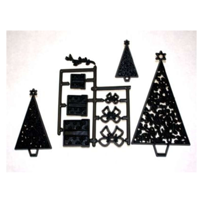 Patchwork Cutters CHRISTMAS TREES/PARCELS Sugarcraft Cake Decorating