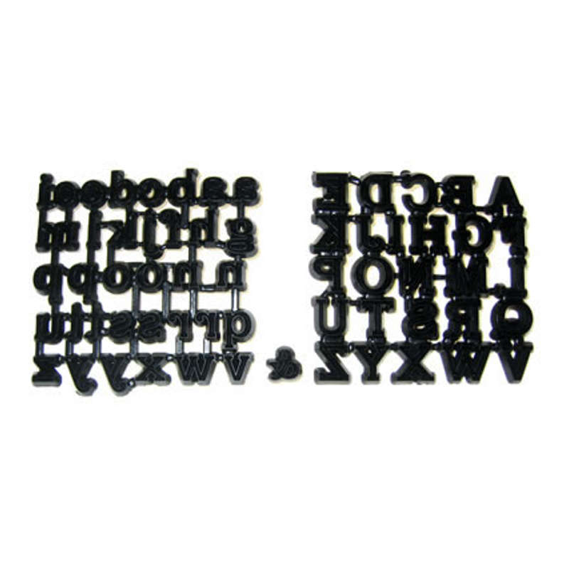 Patchwork Cutters CLASSIC ALPHABET Letters Sugarcraft Cake Decorating