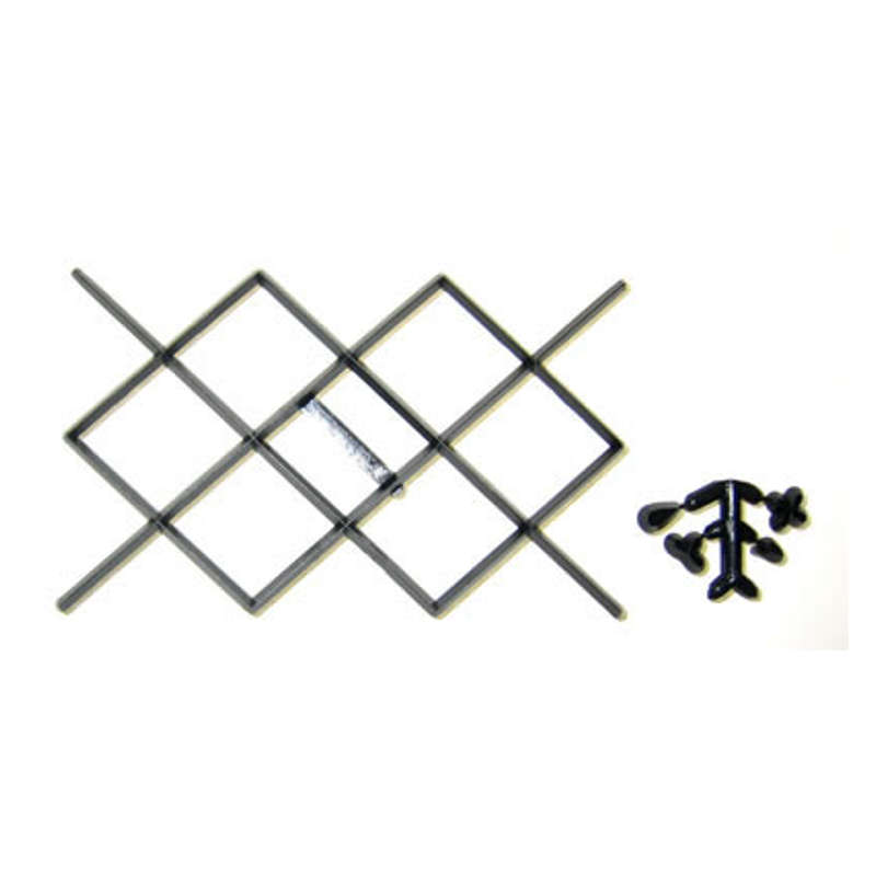 Patchwork Cutters DIAMOND SIDE DESIGN Cake Decorating Sugarcraft Cutting Tool