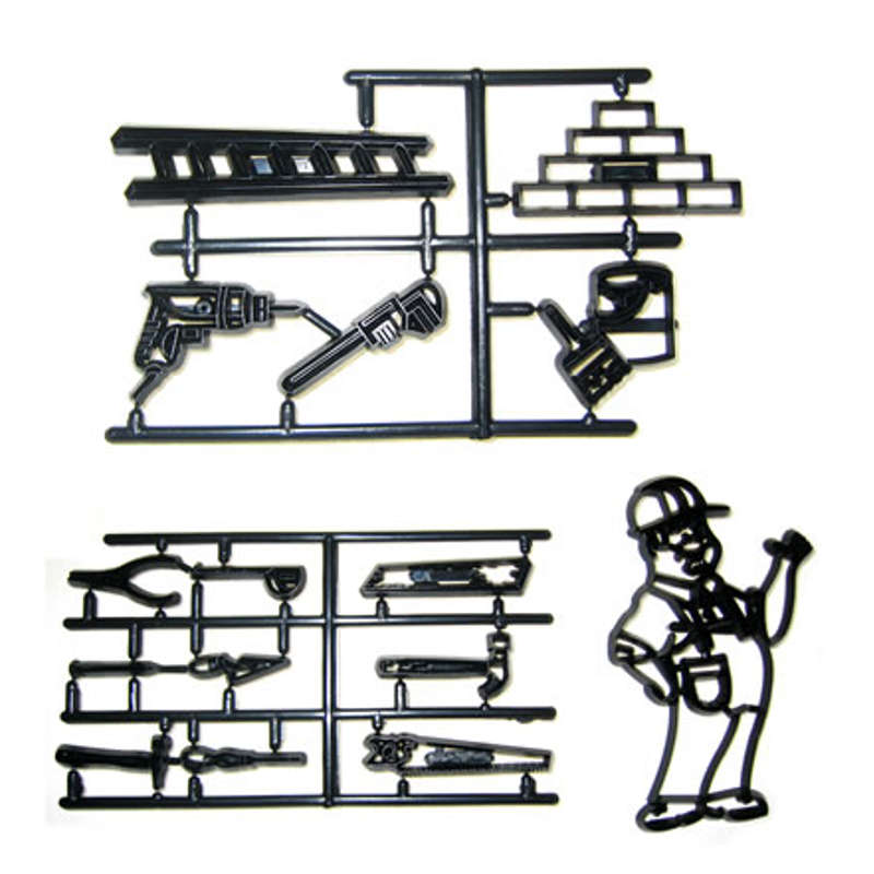 Patchwork Cutters DIY SET Builders Tools Sugarcraft Cake Decorating