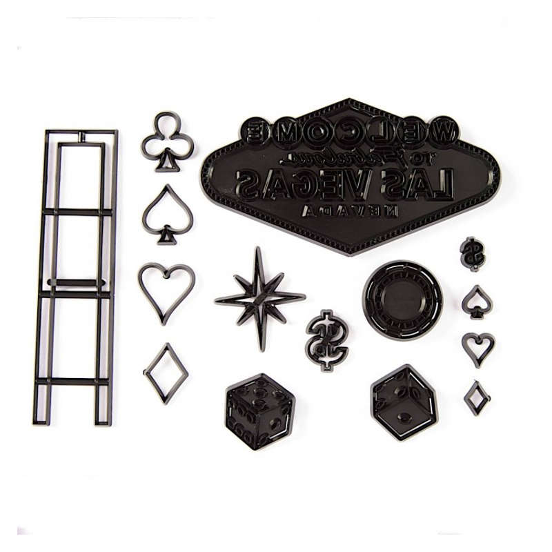 Patchwork Cutters LAS VEGAS Cake Decorating Sugarcraft Cutting Tool