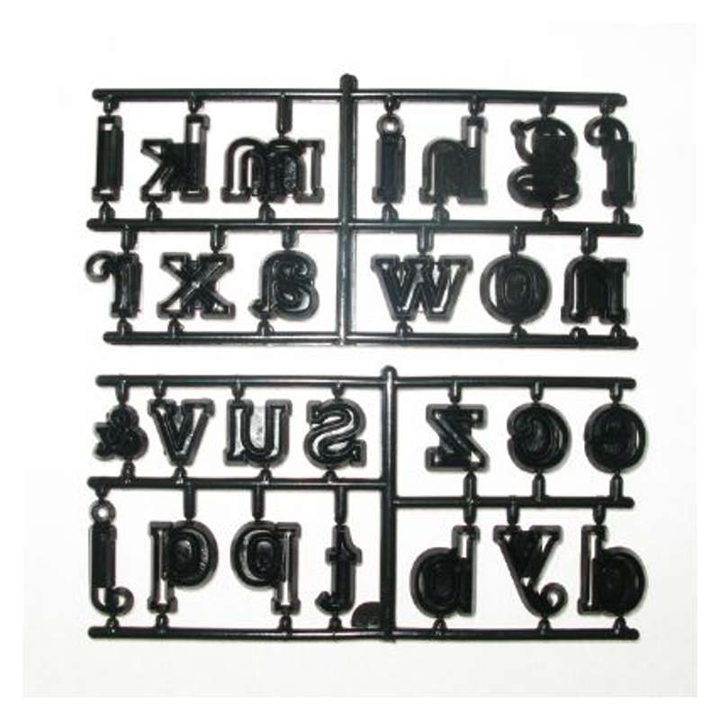 Patchwork Cutters LARGE ALPHABET (LOWER CASE) Sugarcraft Cake Decorating