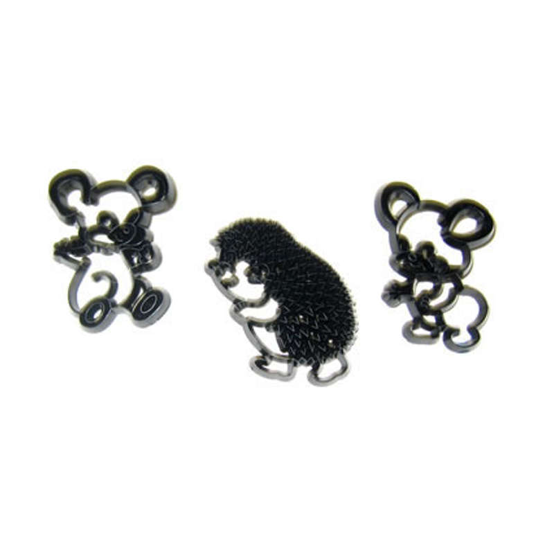 Patchwork Cutters MICE & HEDGEHOG Sugarcraft Cake Decorating