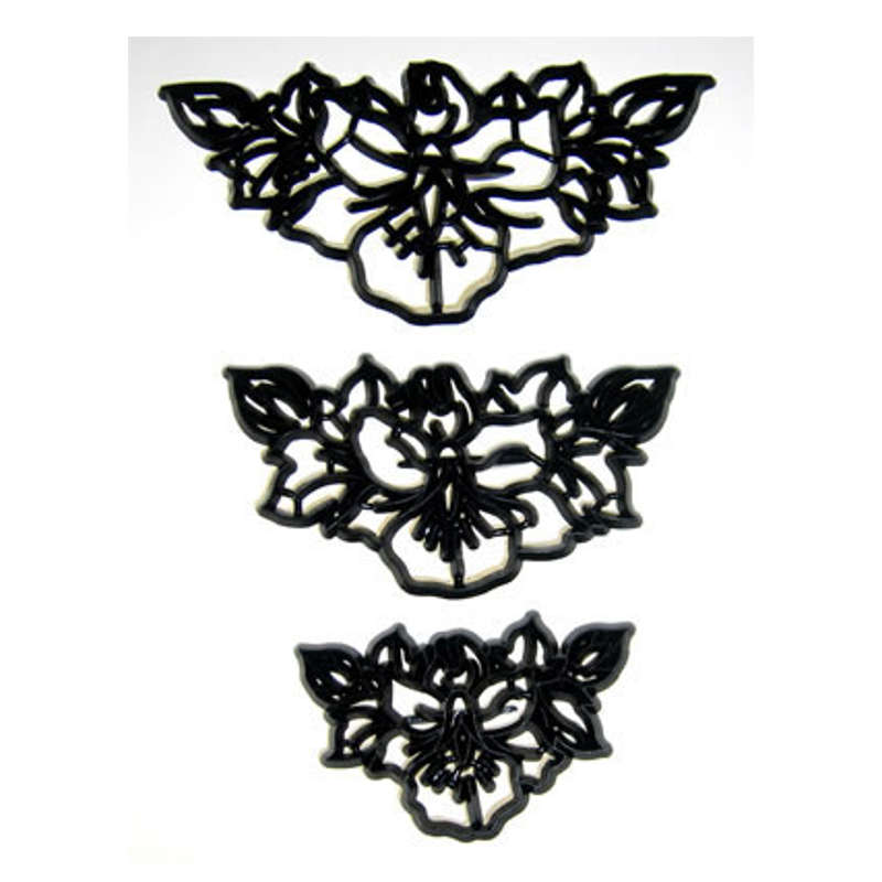 Patchwork Cutters ORCHID GARLAND SET Sugarcraft Cake Decorating