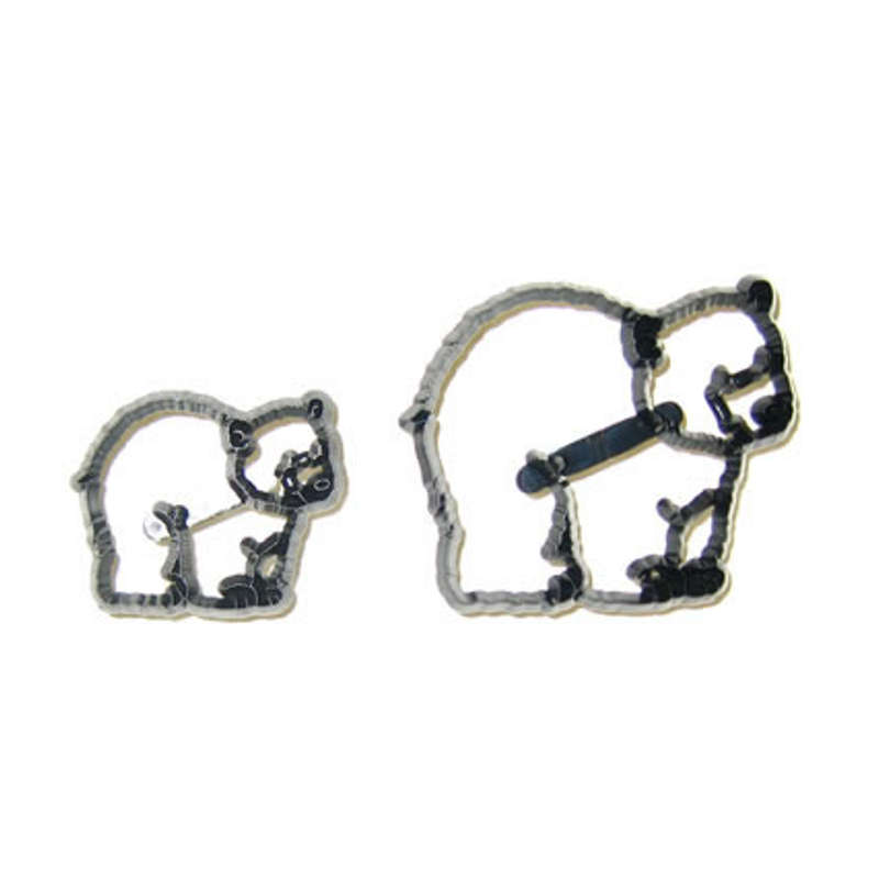 Patchwork Cutters POLAR BEARS Sugarcraft Cake Decorating