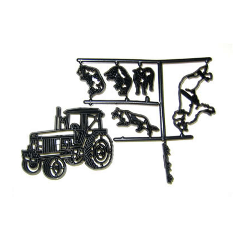 Patchwork Cutters TRACTOR SHEEP & DOG Sugarcraft Cake Decorating