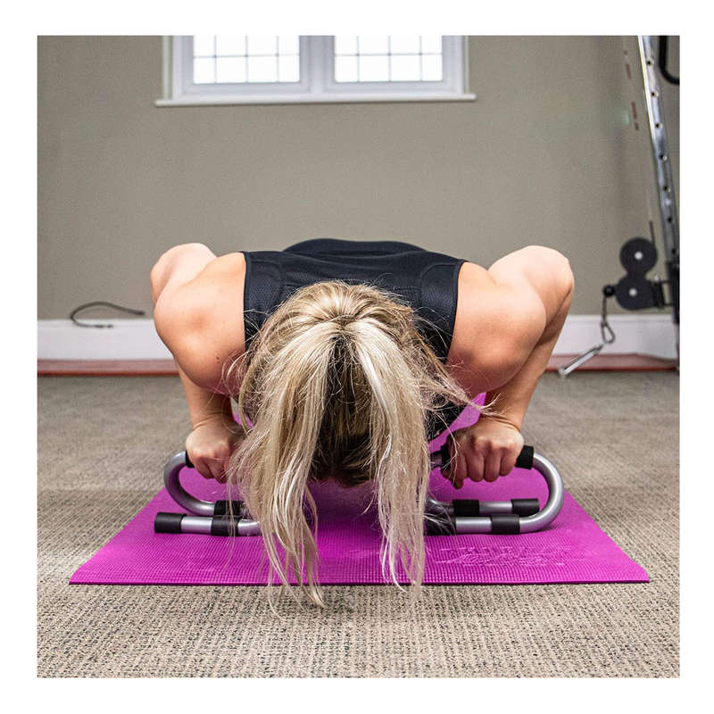 Phoenix Fitness Press Up, Push Up Bar Stand with Non-Slip Handles - Home and Gym