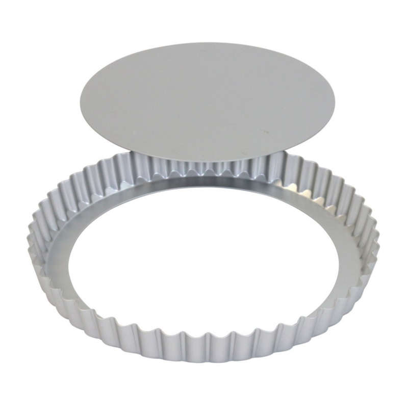 PME Loose Bottom Flan Pan - 20cm / 8` - Aluminium Flan Quiche Tart Baking Tin