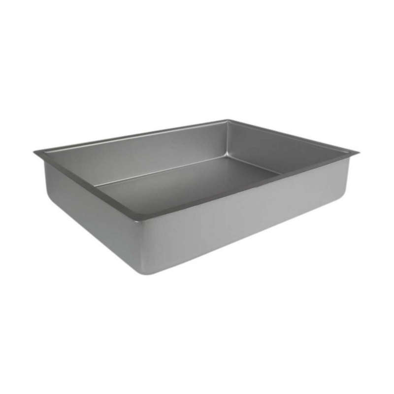 PME 7 x 11 x 4` OBLONG RECTANGLE Anodised Aluminium Cake Baking Pan Tin Bakeware