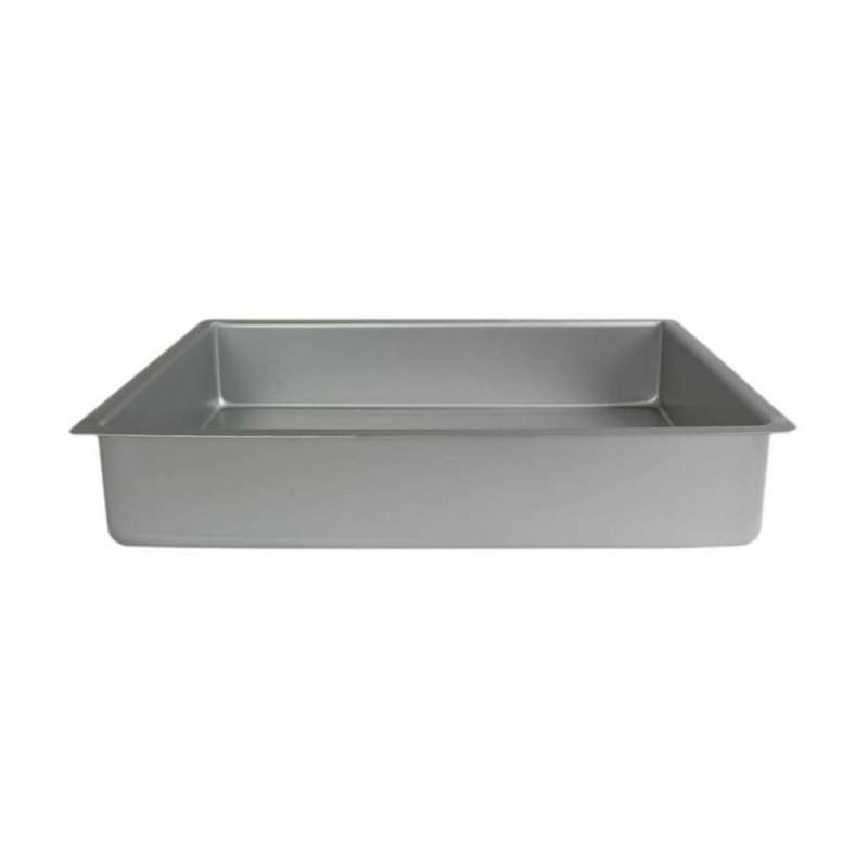 PME 7 x 11 x 4` OBLONG RECTANGLE Anodised Aluminium Cake Baking Pan Tin Bakeware