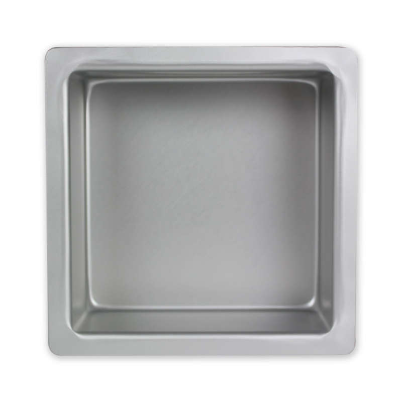 PME 7`x7`x4` DEEP SQUARE Wedding Cake Sugarcraft Decorating Baking Tin Pan Tray