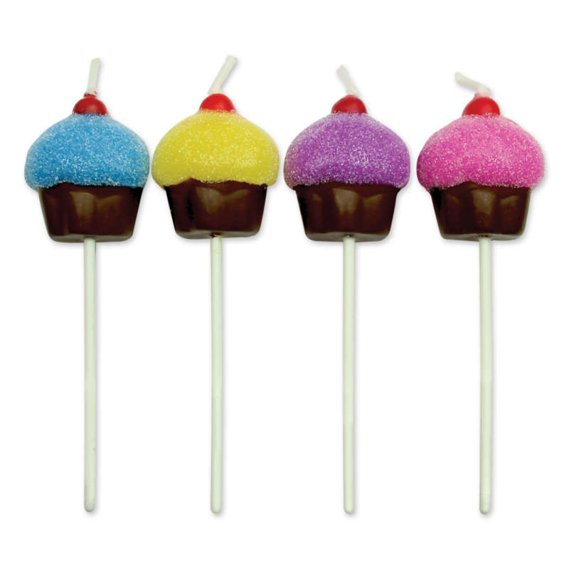 PME 8 Set CUPCAKE Candles Birthday Party Cake Decorating