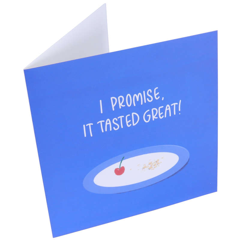 PME Greetings Cards with Envelope for Cakes - It Tasted Great