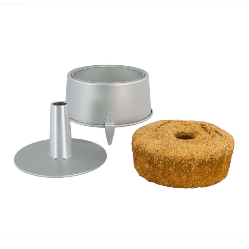 PME Loose Bottom Angel Cake Pan 203 x 102 / 8 x 4` Round Aluminium Baking Tin