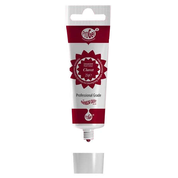 Rainbow Dust CLARET WINE ProGel Icing Colour Paste Gel Food Colouring Sugarcraft