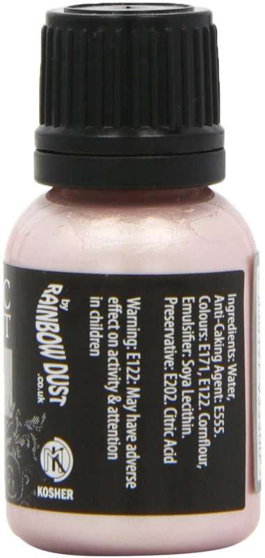Rainbow Dust Edible Food Paint METALLIC PEARLESCENT BABY PINK Cake Decorating