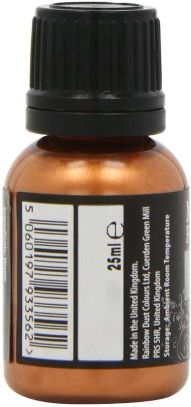 Rainbow Dust Edible Food Paint METALLIC COPPER For Cake Decorating Sugarcraft