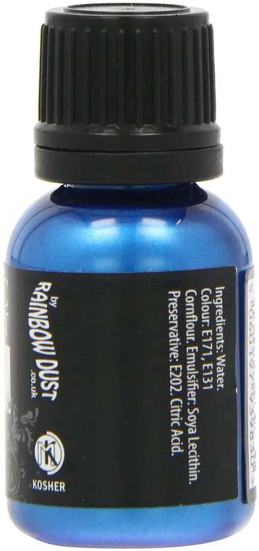Rainbow Dust Edible Food Paint METALLIC ROYAL BLUE Cake Decorating Sugarcraft