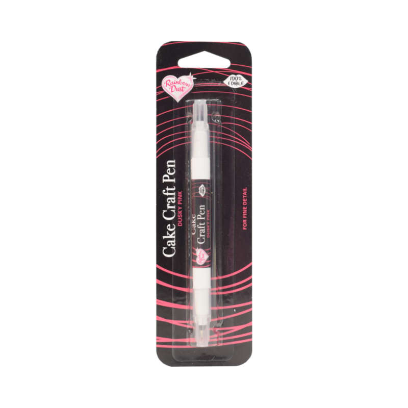 Rainbow Dust Cake Craft Pen Edible Food Colouring for Fine Detail - Dusky Pink